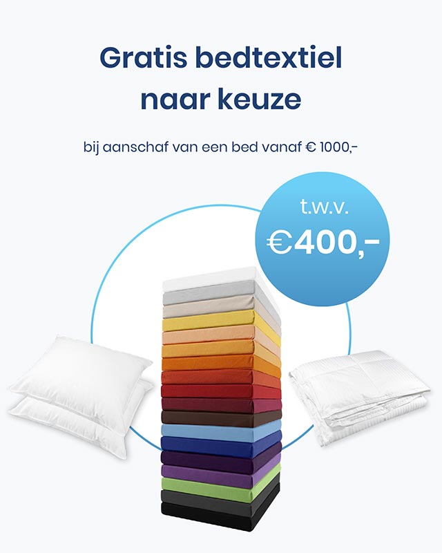 Bedtextiel actie